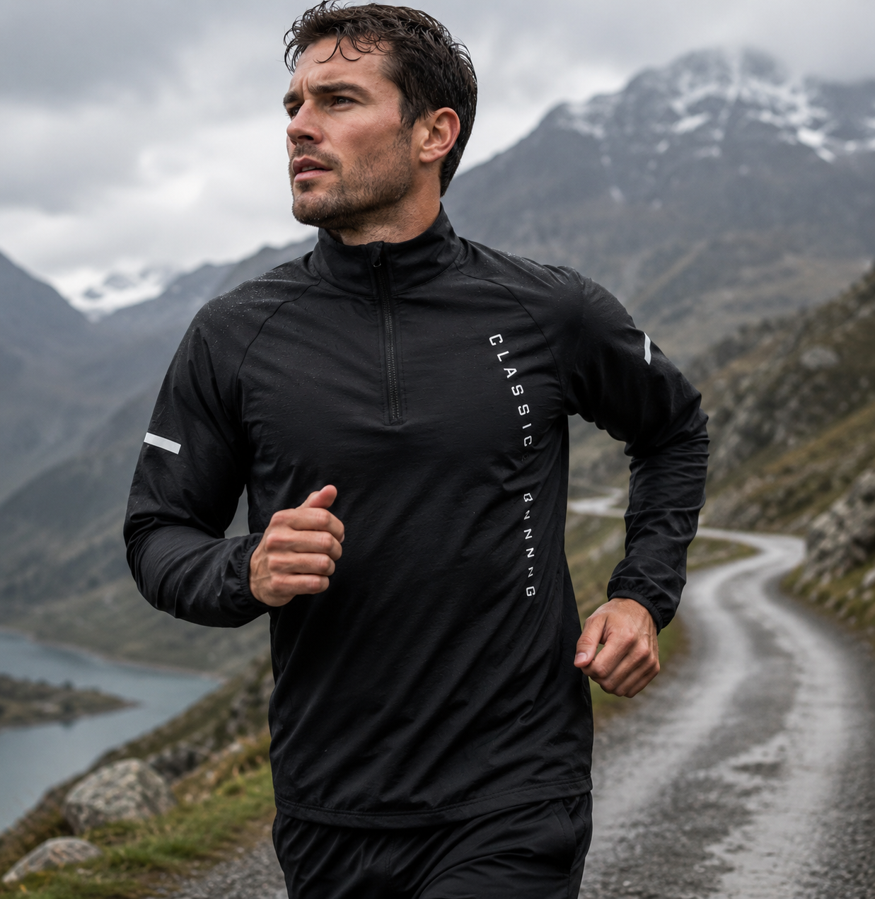 CrewAthletics AeroFlex™ Zip Running Jacket