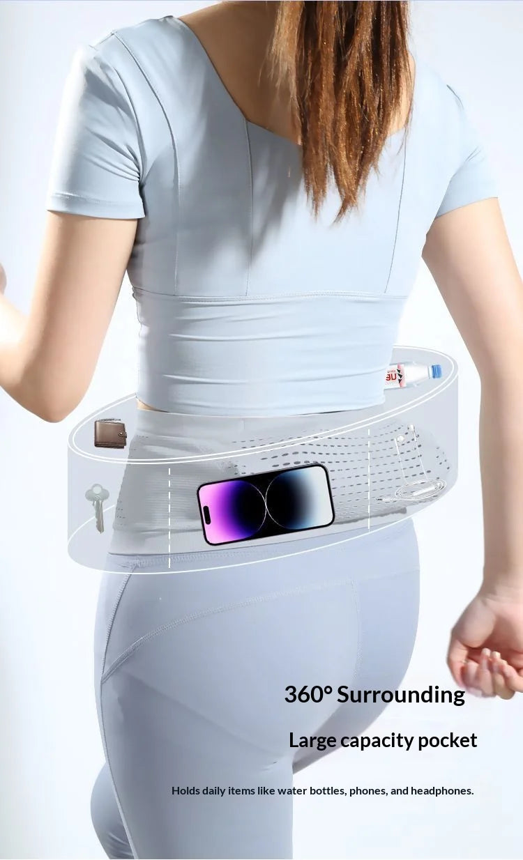 CrewAthletics FlexPocket™ Running Belt