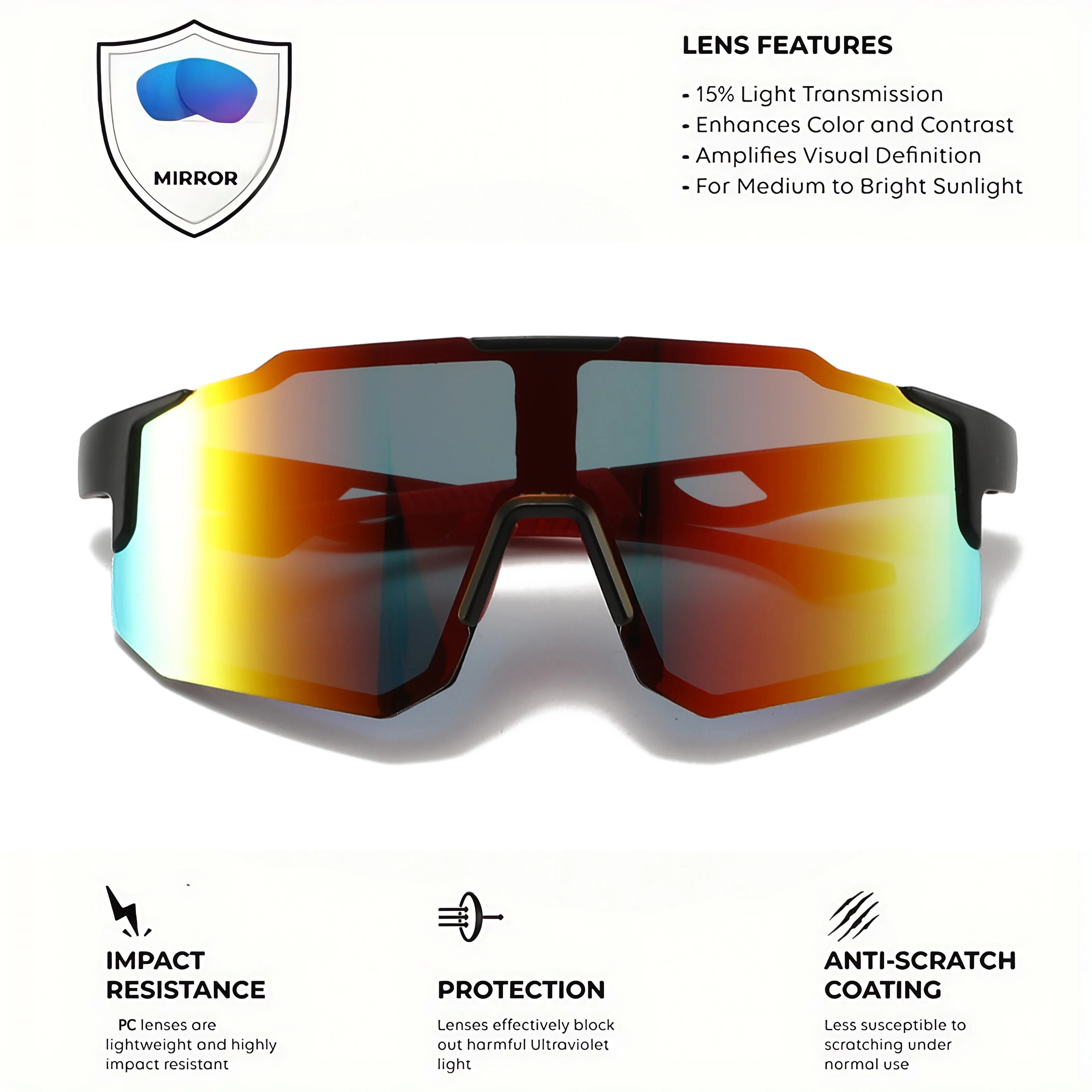 CrewAthletics Performance Sports Sunglasses